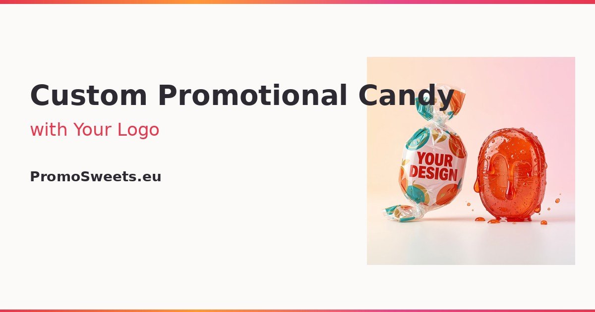 Custom Promotional Candy & Branded Sweets with Your Logo | PromoSweets.eu